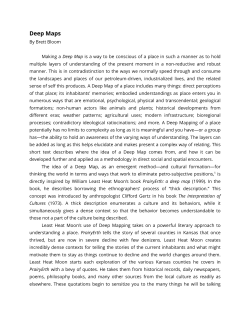 Deep Maps - Breakdown Break Down