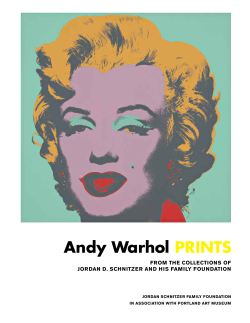 Digital Brochure - Jordan Schnitzer Family Foundation