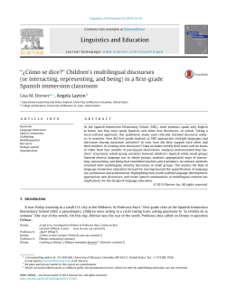 or interacting, representing, and being