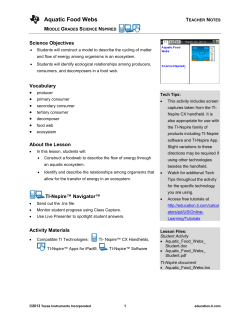 Teacher Notes PDF - TI Education