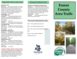 Forest County Area Trails - Forest County Health Department