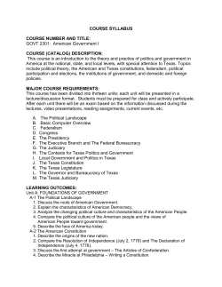 course information sheet - Texas State Technical College