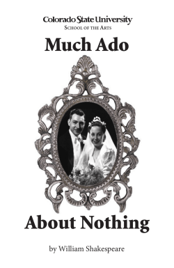 Much Ado About Nothing - College of Liberal Arts | Colorado State