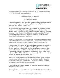 Excerpt from Zitkala-Sa`s American Indian