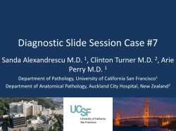 Diagnostic Slide Session Case #7