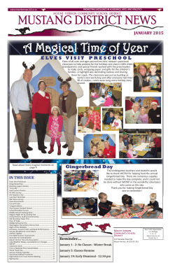 January 2015 - Mount Vernon Community School District
