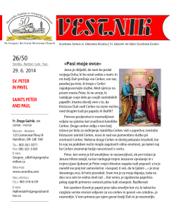 SV. PETER IN PAVEL SAINTS PETER AND PAUL