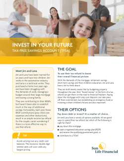 invest in your future - Sun Life of Canada