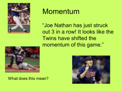 Momentum Notes
