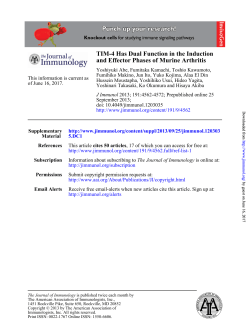 TIM-4 Has Dual Function in the Induction and Effector Phases of