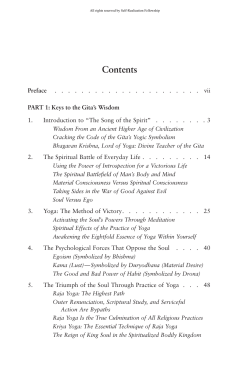 Contents - SRF Bookstore - Self