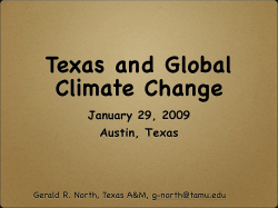 January 29, 2009 Austin, Texas