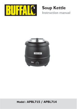 Soup Kettle - Choice Catering Equipment