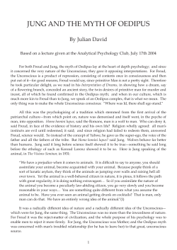 jung and the myth of oedipus