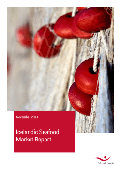 Icelandic Seafood Market Report