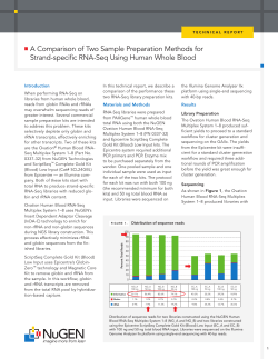 A Comparison of Two Sample Preparation Methods for