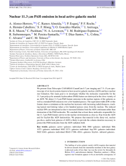 Nuclear 11.3&mu;m PAH emission in local active galactic nuclei