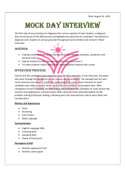 Mock Interview