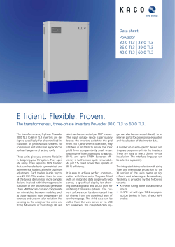 Efficient. Flexible. Proven.