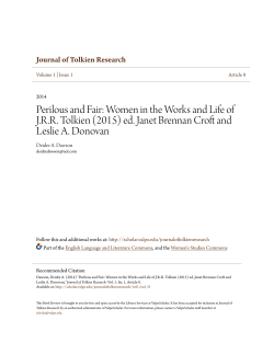 Perilous and Fair: Women in the Works and Life of