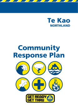 Te Kao - Northland Regional Council