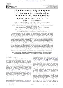 et al. - Journal of The Royal Society Interface