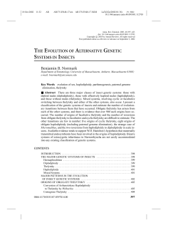 Normark, B.B. 2003. The evolution of alternative genetic systems in