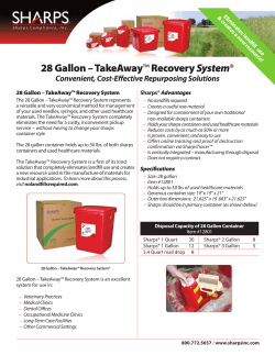 28 Gallon – TakeAway™RecoverySystem