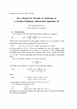 On a Bound for Periods of Solutions of a Certain Nonlinear