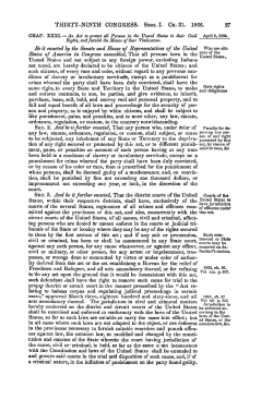 THIRTY-NINTH CONGRESS. Sass. I. CH. 31. 1866. 27