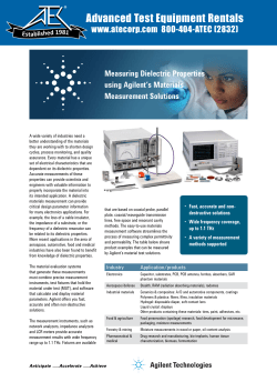 Advanced Test Equipment Rentals