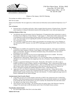 Minutes - NWTC.edu