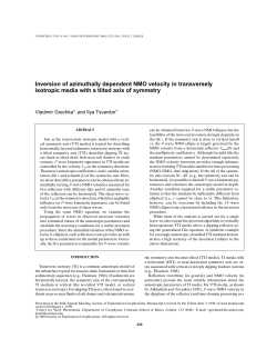 Inversion of azimuthally dependent NMO velocity in transversely