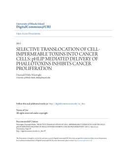 SELECTIVE TRANSLOCATION OF CELL