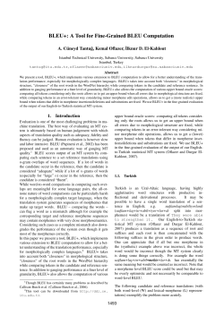 BLEU+: A Tool for Fine-Grained BLEU