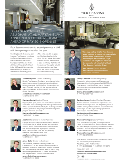 FOUR SEASONS HOTEL ABU DHABI AT AL MARYAH ISLAND
