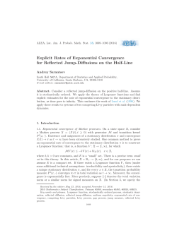 Explicit Rates of Exponential Convergence for Reflected