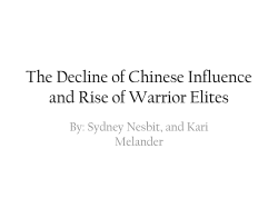 Rise of Japanese Warrior Elites