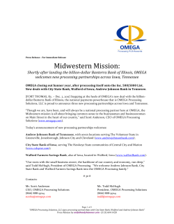 Midwestern Mission - POSitive Processing