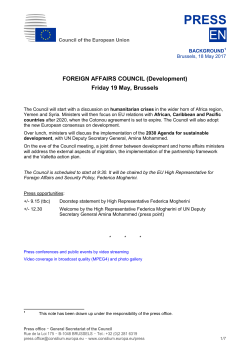 press en - Council of the European Union