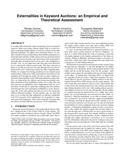 Externalities in Keyword Auctions: an Empirical