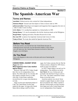 The Spanish–American War