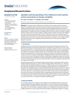 Spatially resolved upwelling in the California Current System and its