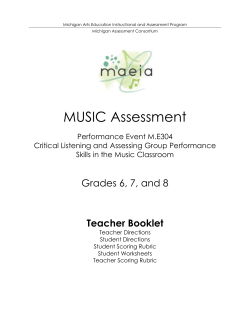 M.E304 - Michigan Assessment Consortium