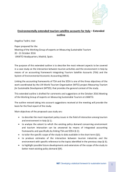 Pilot study report Italy