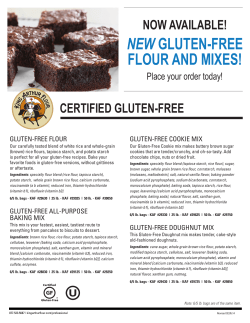 gluten-free - King Arthur Flour