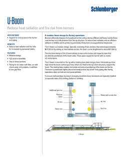 U-Boom product sheet