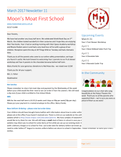 Moon`s Moat First School - Moons Moat First School