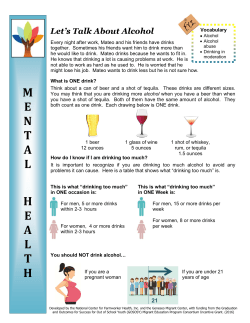 Let`s Talk About Alcohol