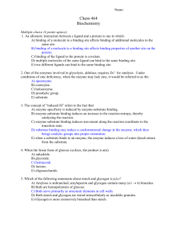 Chem 464 Biochemistry
